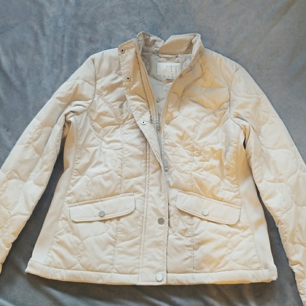 Creme winter jacket